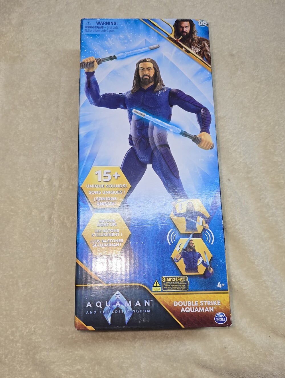 DC Comics Aquaman & The Lost Kingdom Double Strike Aquaman 12" Action Figure